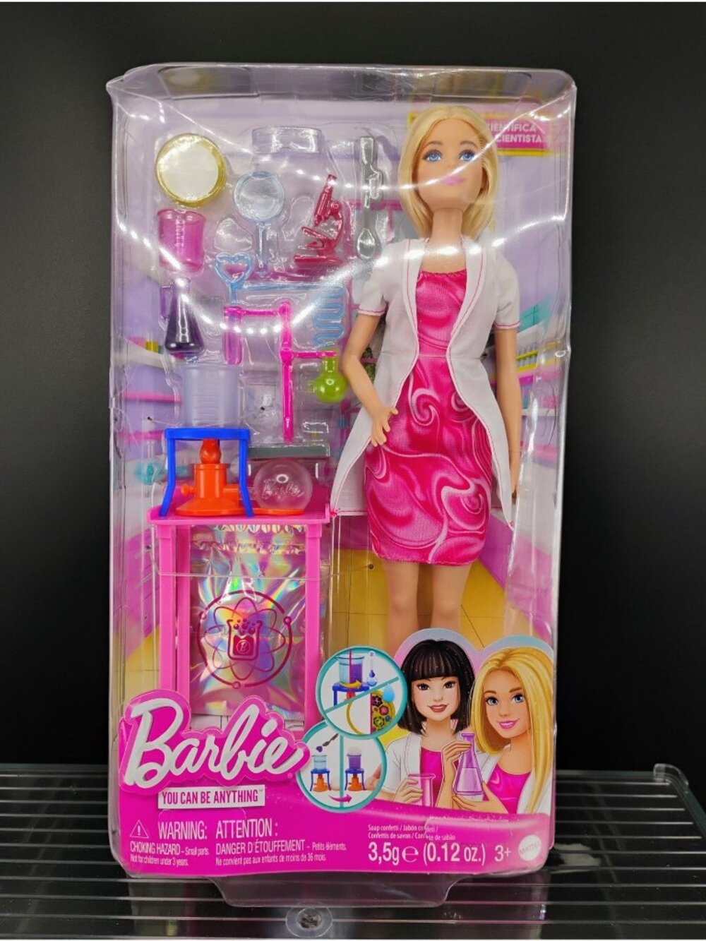 Barbie Scientist Doll & Lab Playset - 250+ Career Options
